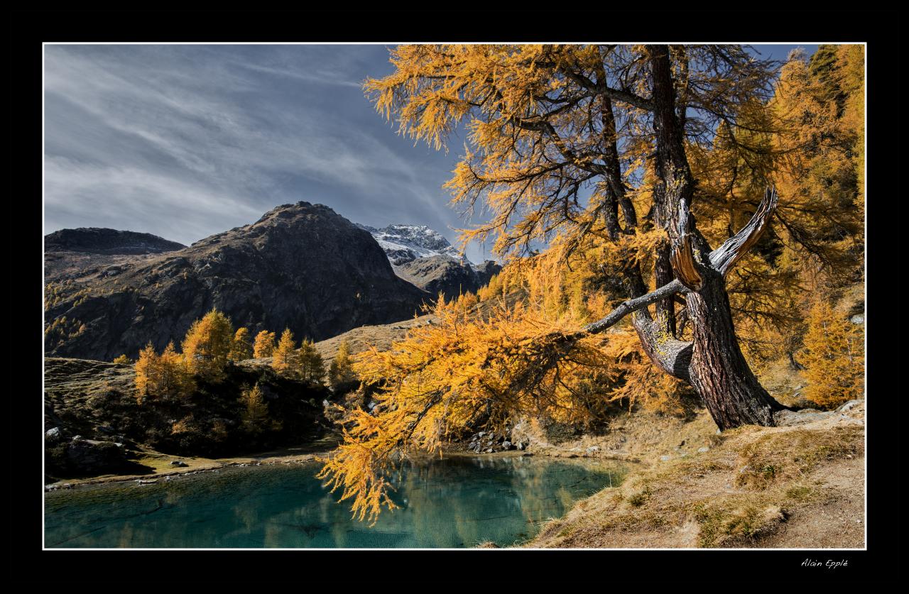 Lac Bleu dans le val d'Herens - CH14